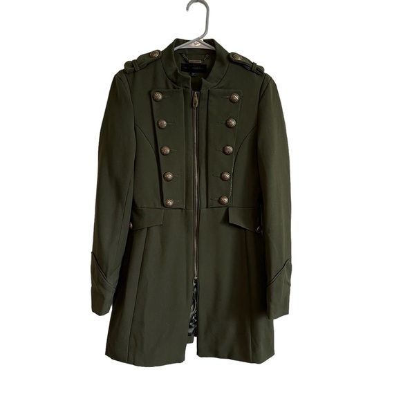 Steve Madden Jackets & Coats Steve Madden Army Green Jacket Long